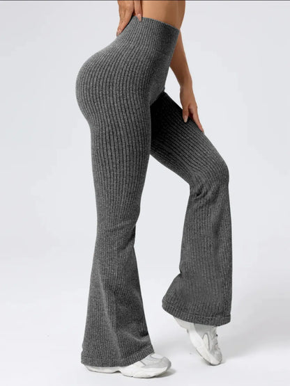Light-Legs High-Waist Flare Pants