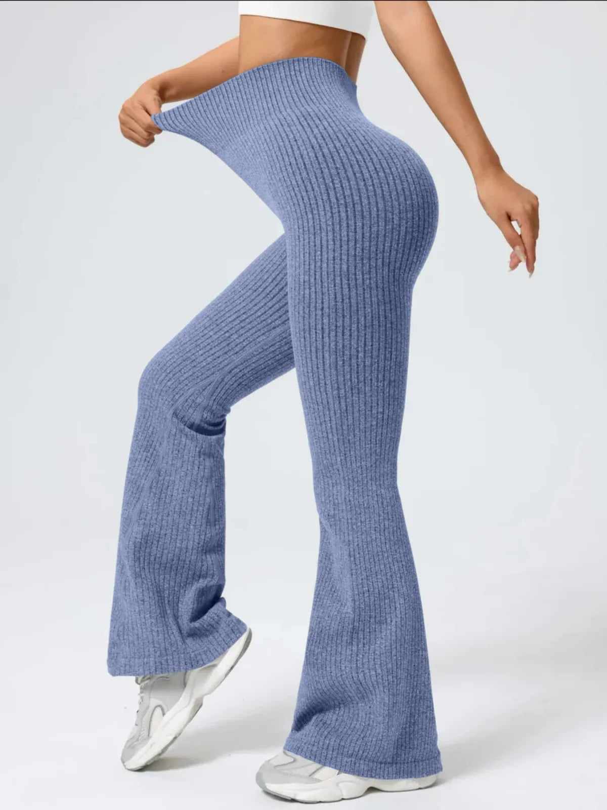 Light-Legs High-Waist Flare Pants