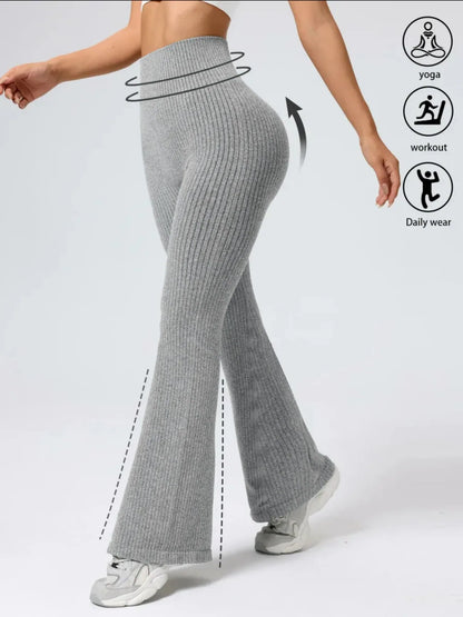 Light-Legs High-Waist Flare Pants