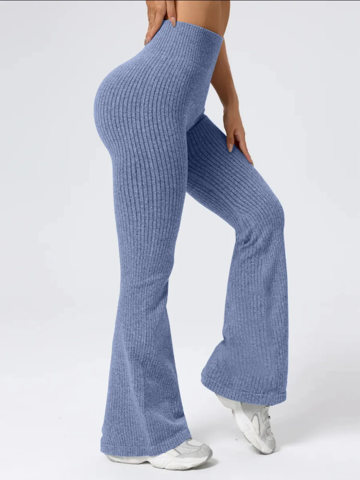 Light-Legs High-Waist Flare Pants